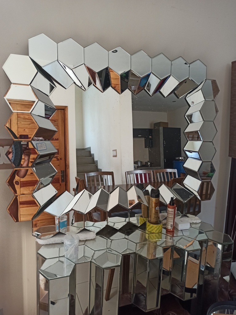 Console vitre + miroir